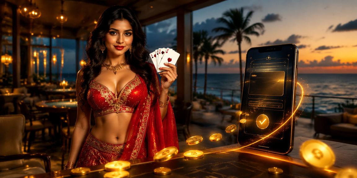সেন্ট মার্টিন সমুদ্র সৈকতে দায়িত্বশীলভাবে পোকার গেম উপভোগ করছেন একজন ব্যবহারকারী