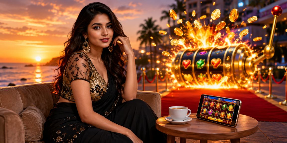 সেন্ট মার্টিন দ্বীপের সৈকতে স্লট গেম ও লটারি খেলছেন এক তরুণ